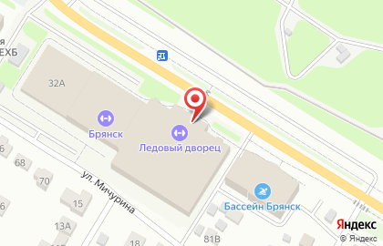 Брянская региональная общественная организация Фигуристы Брянска на карте