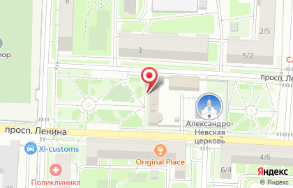 1C на улице Александра Невского на карте