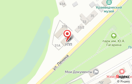 Военно-учетный стол на улице Ленина на карте
