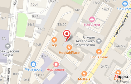 ИзоЛьна.ру на Мясницкой улице на карте