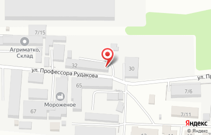 Торгово-производственная фирма на улице Профессора Рудакова на карте