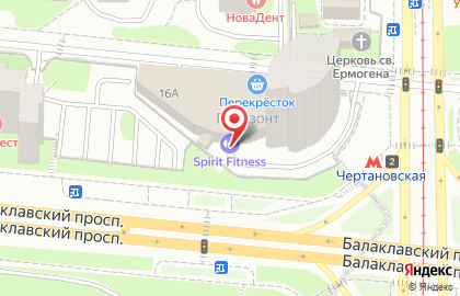 Российский центр капоэйры Cordao de Ouro на Балаклавском проспекте на карте