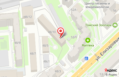 ОАО Банкомат, Банк Москвы на улице Елизаровых на карте