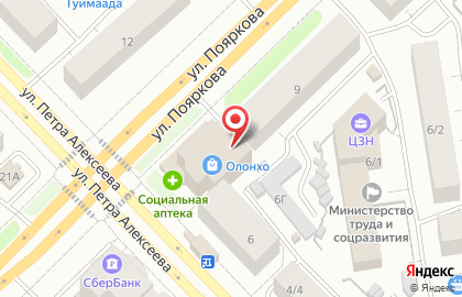 Школа танцев Премьера на улице Петра Алексеева на карте