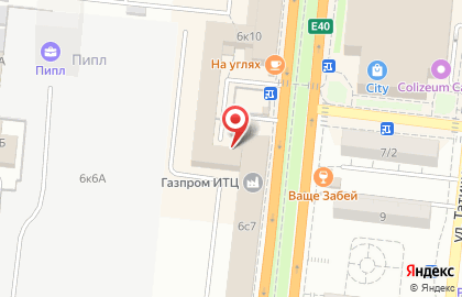 Прогресс на улице Савушкина на карте