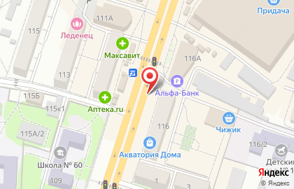 Ломбард Аврора в Воронеже на карте