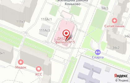 Кофейня CofeFest на Профсоюзной улице на карте