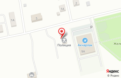 Опорный пункт полиции в пос. Круглое Поле на карте