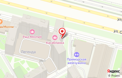 Магазин пива Танк и Хоппер в Приморском районе на карте