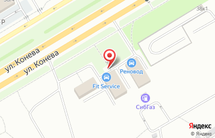 Оптовая фирма Росско в Кировском районе на карте