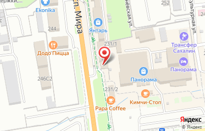 Торгово-сервисный центр Kodak в Южно-Сахалинске на карте