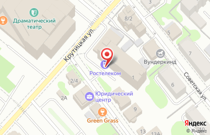 Компания Ростелеком в Иваново на карте