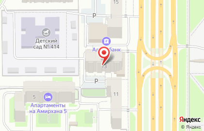 Агентство безопасности Динамо в Ново-Савиновском районе на карте