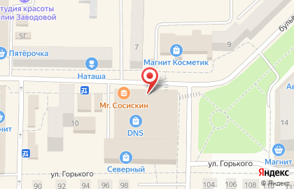 Магазин бытовой химии, парфюмерии и косметики Фортуна в Рузаевке на карте