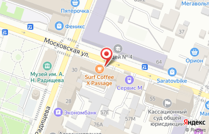 Банкомат БыстроБанк на Московской улице на карте