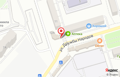 Торговый комплекс Луч в Красноярске на карте
