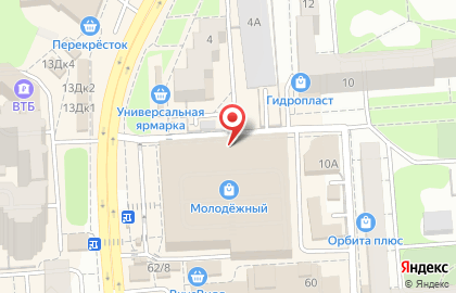 Точка продаж суши и роллов Суши в дом в Воронеже на карте