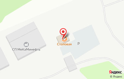 Столовая в Советском на карте