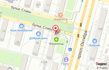 Магазин Гастроном в Орджоникидзевском районе на карте