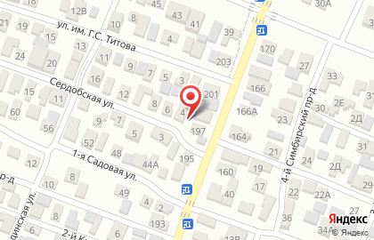 Бухгалтерская компания Ваш бухгалтер на Сердобской улице на карте