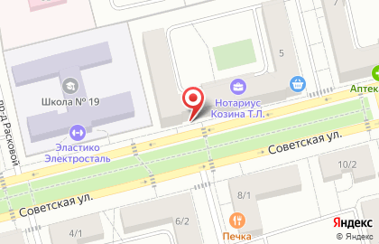 Маникюрный кабинет на Советской улице на карте