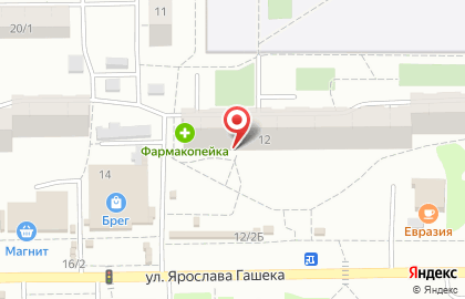 Студия красоты Лепота в Ленинском районе на карте