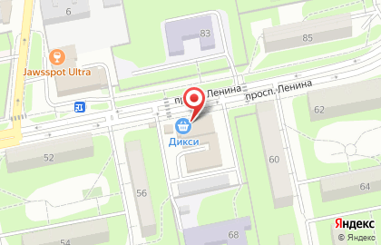 Ветеринарная аптека Дикси на проспекте Ленина в Балашихе на карте