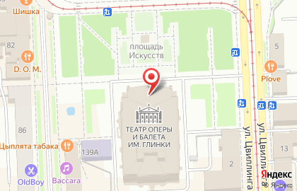 Банкомат СМП Банк на площади Ярославского на карте