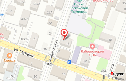 Торгово-сервисная фирма Юнисервис на карте