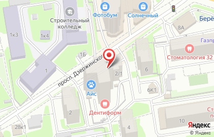 Веб-студия Фабрика Рунета на карте