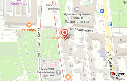 Всероссийское добровольное пожарное общество во Владикавказе на карте