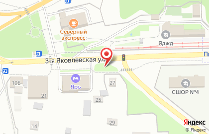 СДЮСШОР №7 в Заволжском районе на карте