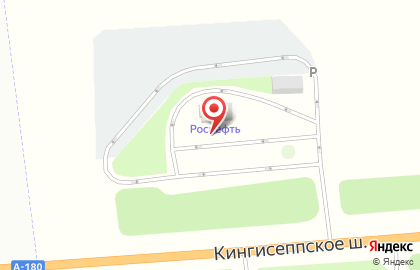 Автомойка ПТК на Кингисеппском шоссе на карте