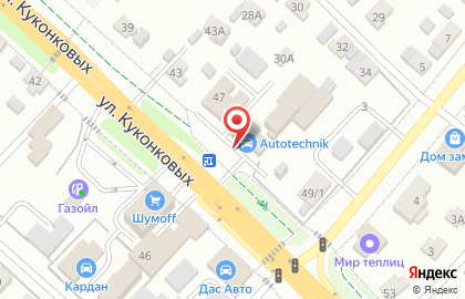 Магазин автозапчастей в Иваново на карте