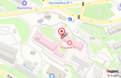 Владивостокский клинический родильный дом №3 на карте