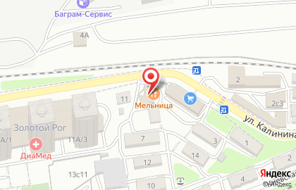Ресторан Мельница в Первомайском районе на карте
