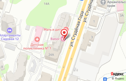 Институт красоты Babor во Владимире на карте