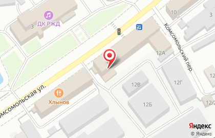 Центр профессионального аутсорсинга РосБизнесРесурс на Комсомольской на карте