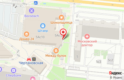 Ломбард Меридиан в Северном Чертаново на карте