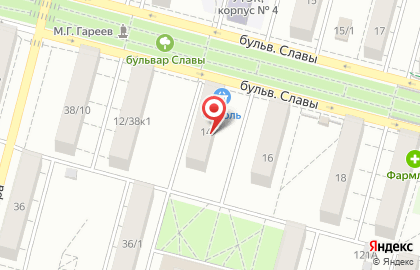 Кафе Фасоль в Орджоникидзевском районе на карте