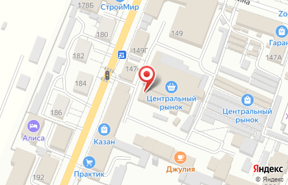 Пирожковая на Комсомольской на карте