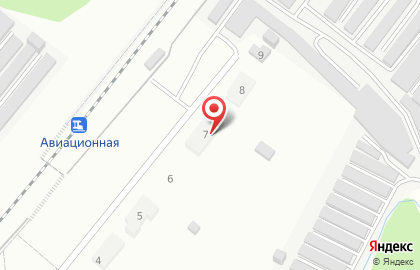 Компания Гидросфера на Авиационной улице на карте