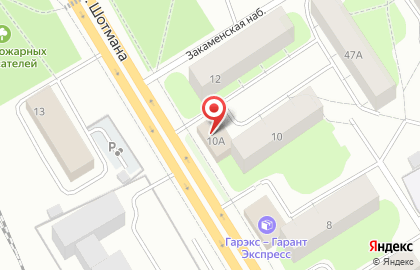 Карелавтотранс на улице Шотмана на карте