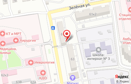 Скорая медицинская помощь Центр медицины катастроф и скорой медицинской помощи в Астрахани на карте