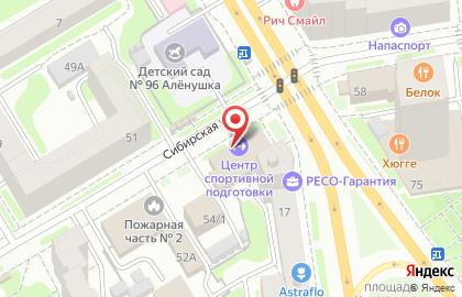 Сибирская Ассоциация Айкидо на Сибирской улице на карте