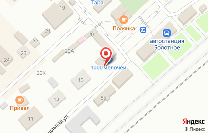 Кредитный потребительский кооператив граждан Сибирский кредит в Болотном на карте