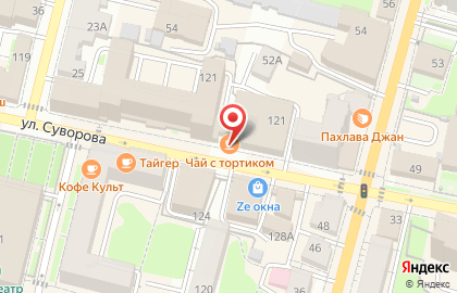 Центр АниКей на улице Суворова на карте