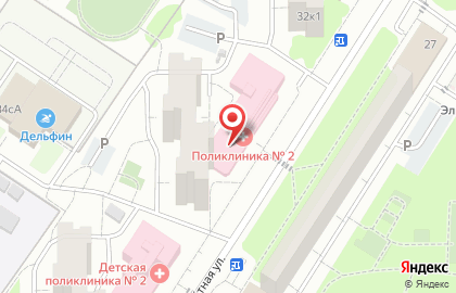 Народный на Лётной улице на карте
