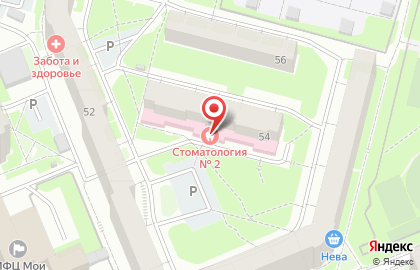 Череповецкая стоматологическая поликлиника №2 на карте