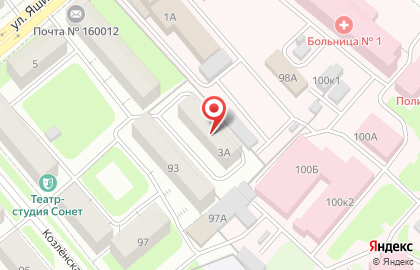 Компания Окна Вологды на карте